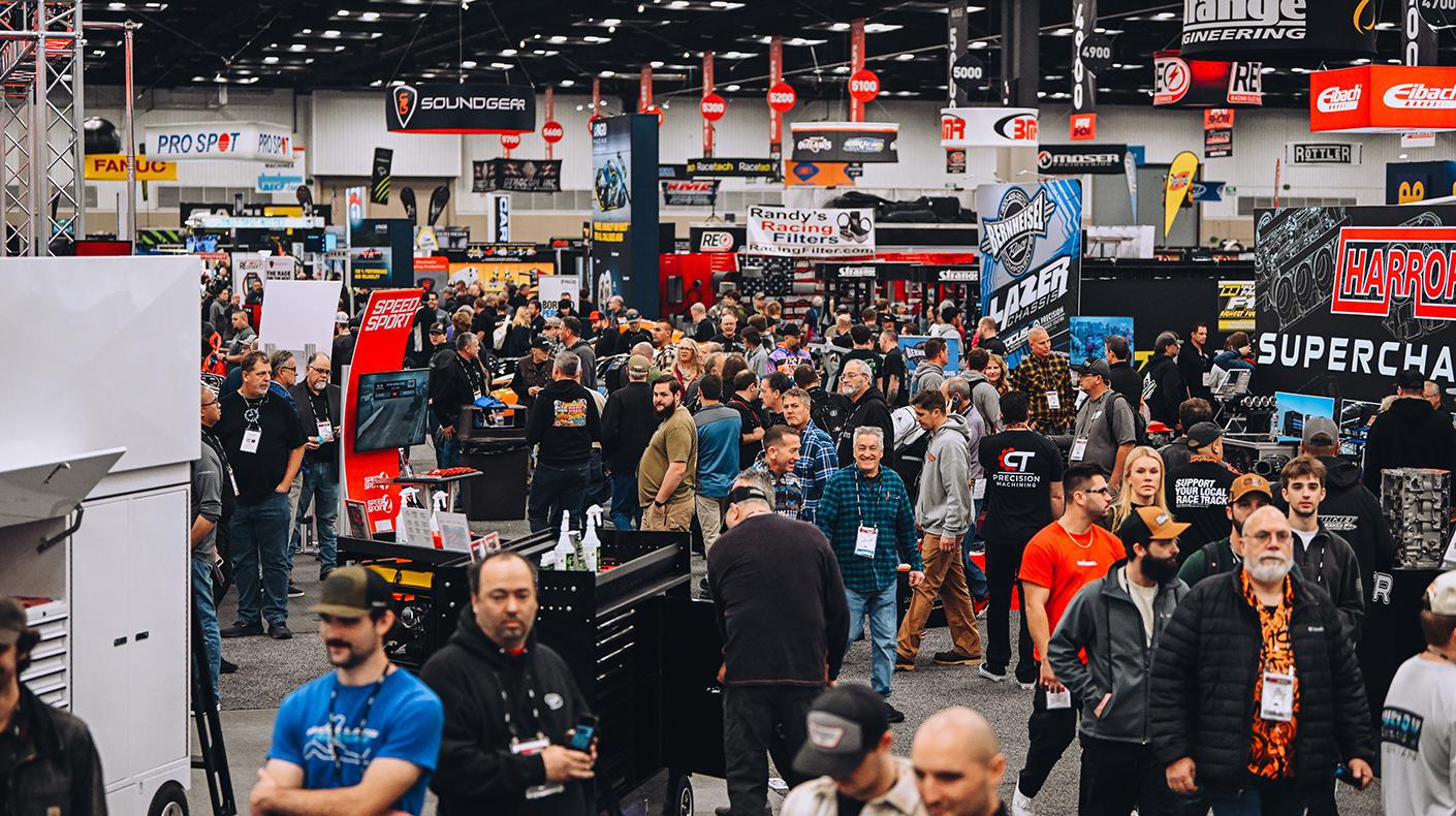 A busy PRI Show floor.