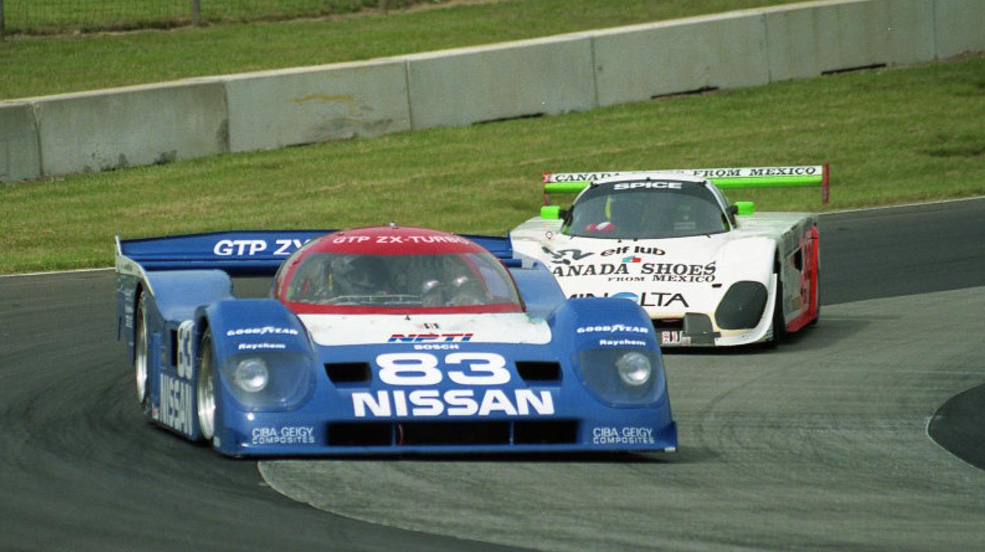 The championship-winning Nissan NPT90 will be on display at the Rolex Monterey Motorsports Reunion.