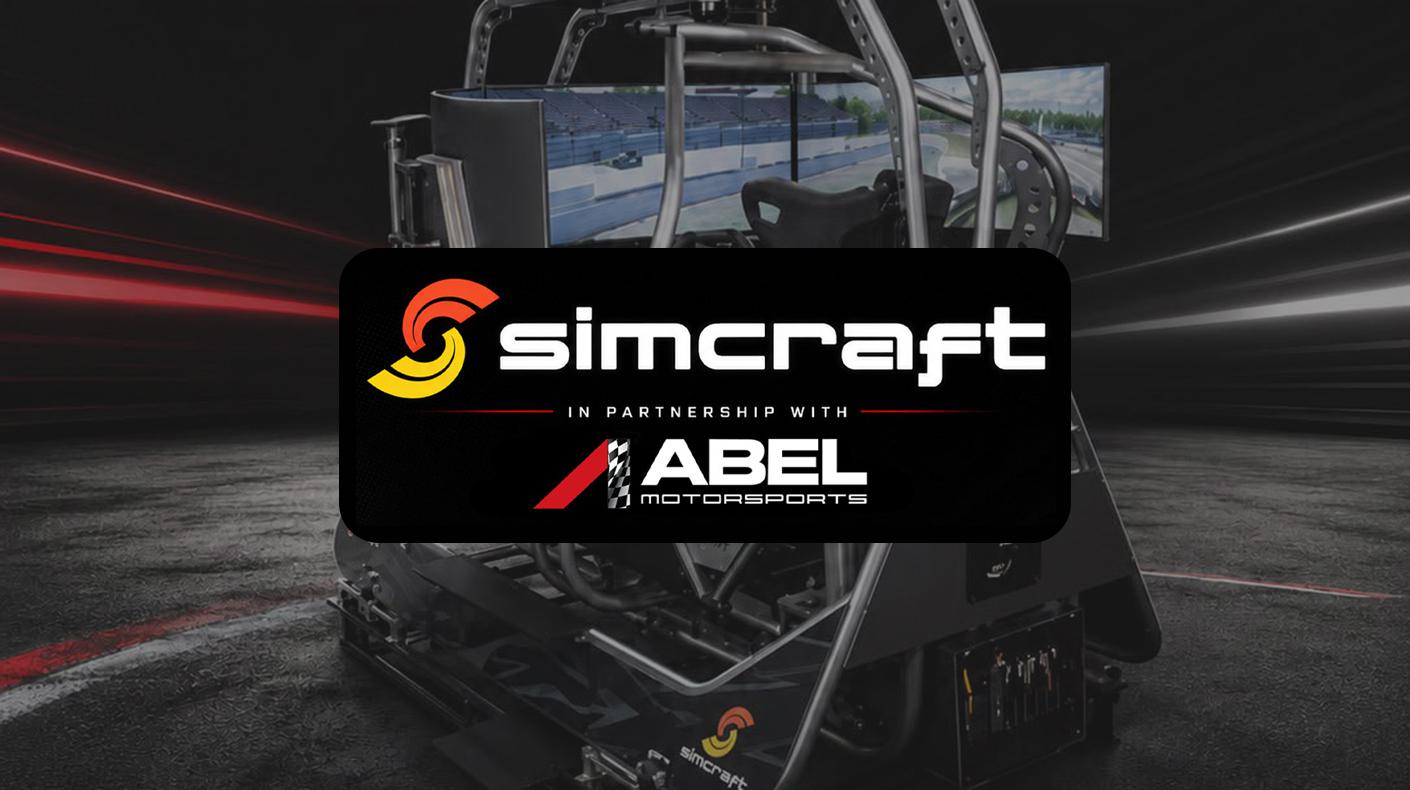 SimCraft Abel Motorsports partnership.