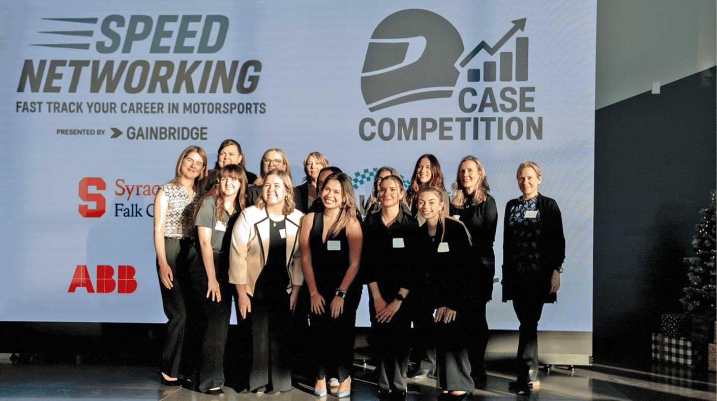 WIMNA Case Competition team members.