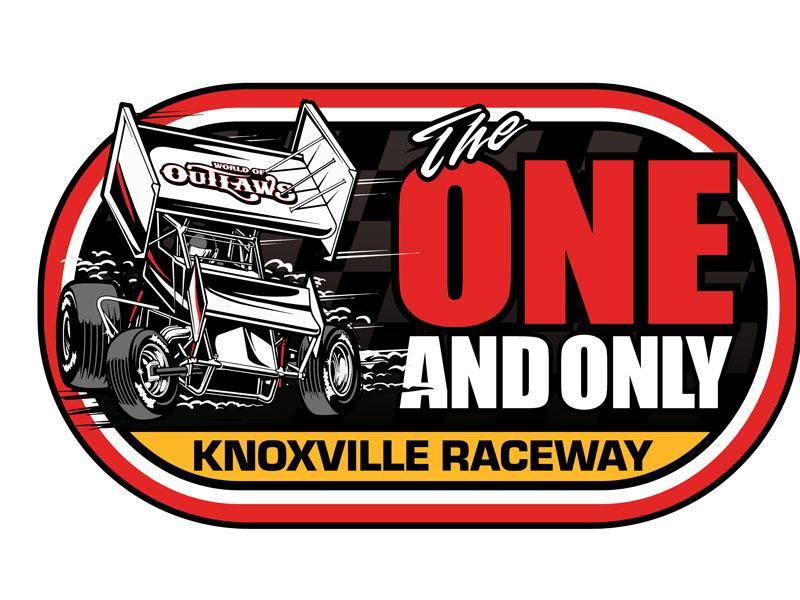 Knoxville Raceway The One And Only event logo