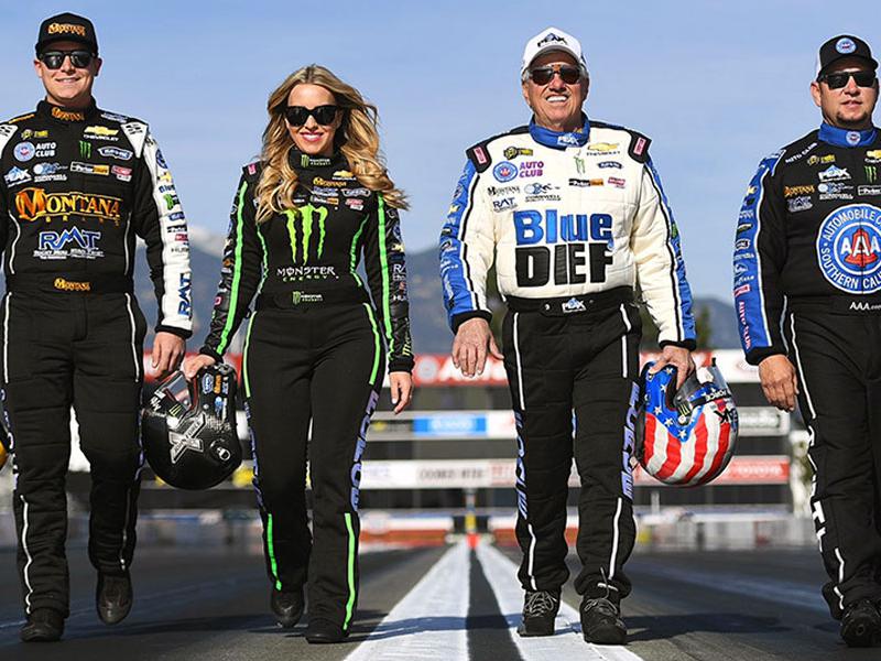 John Force Racing team photo