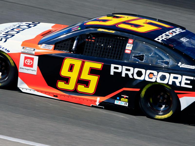 Leavine Family Racing (LFR) No. 95 car on track