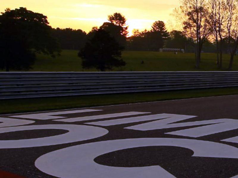 Lime Rock Park starting line