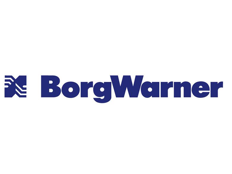 Headshot of Dr. Shaun E. McAlmont and BorgWarner logo