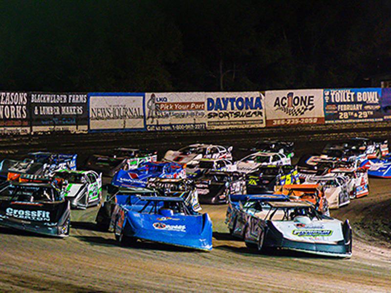 World of Outlaws Late Models on track. Photo by Chris Owens.