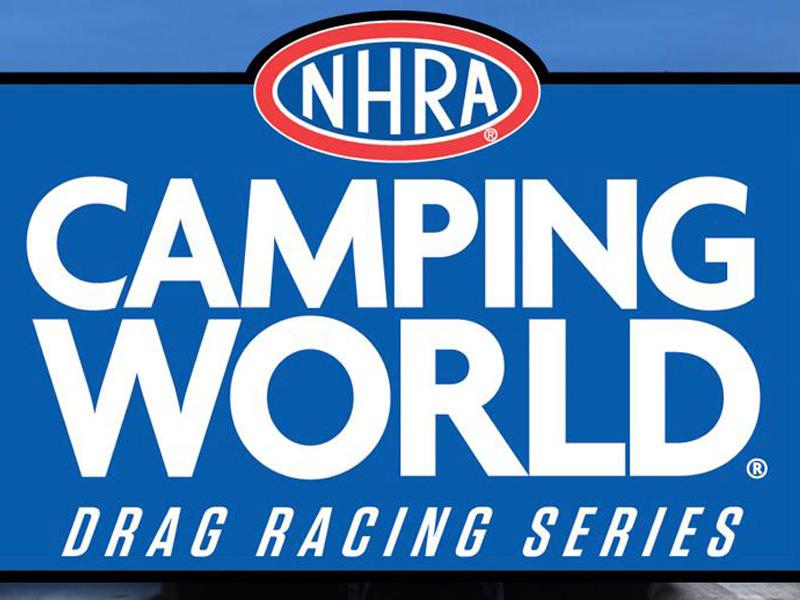 National Hot Rod Association (NHRA) Camping World Drag Racing Series logo