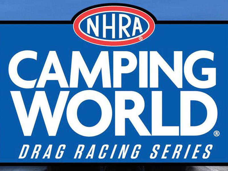National Hot Rod Association (NHRA) Camping World Drag Racing Series logo