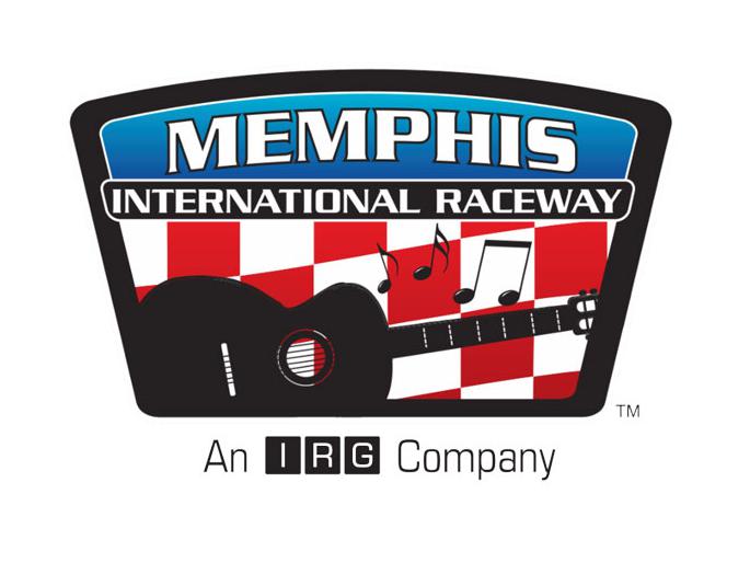 Memphis International Raceway (MIR) logo and headshot of Sam Martin, the new general manager.