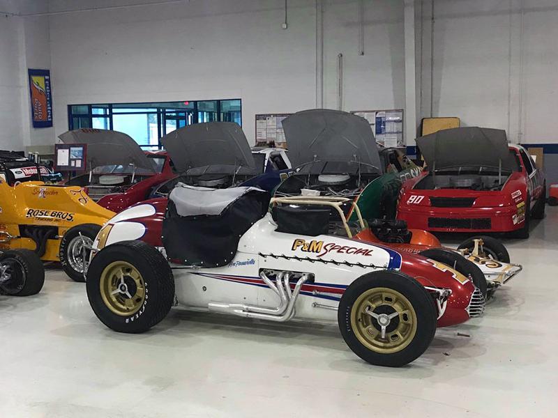 Ken Schrader Racing (KSR) shop in Concord, NC