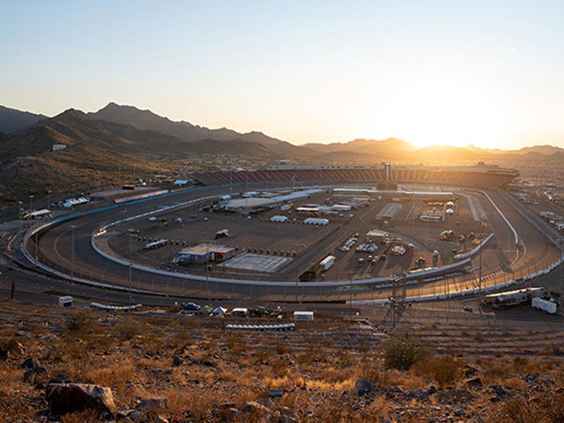 Phoenix Raceway track shot