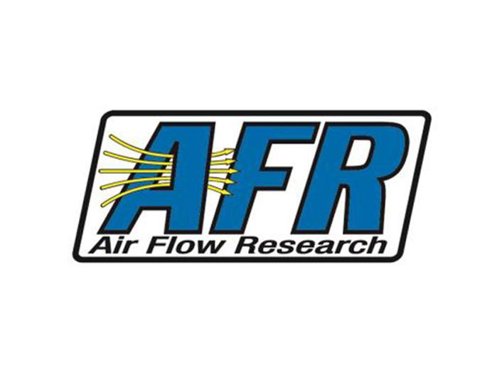 Alex George headshot, Air Flow Research logo