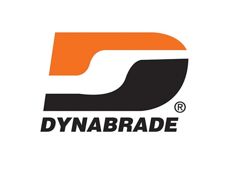 Dynabrade Inc logo, photo of Hardy Hamann crossing his arms