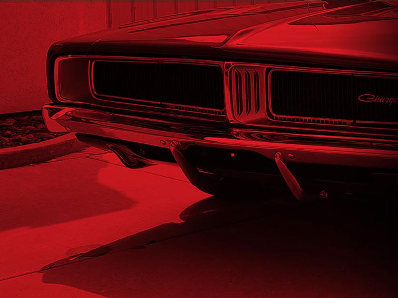 QA1 logo, Gerst Tubular Suspension logo, and American muscle car