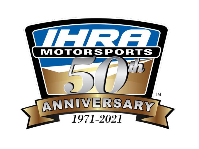 International Hot Rod Association (IHRA) 50th anniversary logo