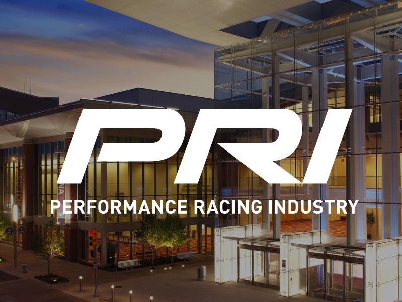 PRI logo in front of Indiana Convention Center