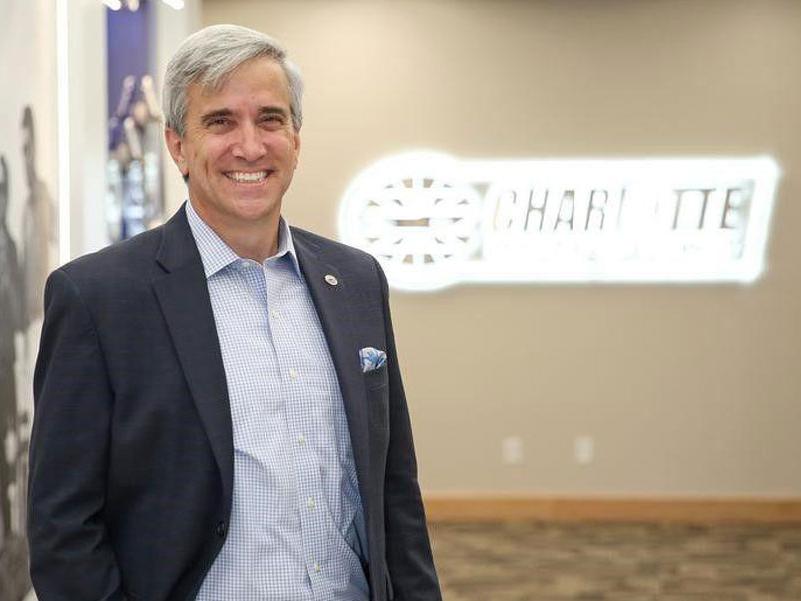 Charlotte Motor Speedway Executive Vice President and General Manager Greg Walter, 2020 Promoter of the Year. Photo courtesy of Charlotte Motor Speedway