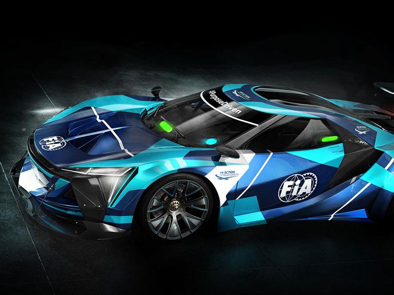 electric-powered GT car