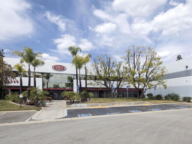 Photo of NHRA headquarters courtesy of Colliers