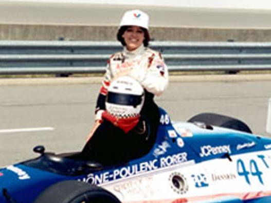 Lyn St. James. Photo courtesy of IndyCar