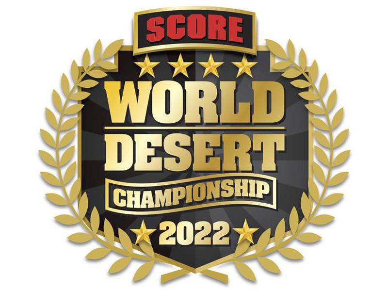 2022 SCORE World Desert Championship logo
