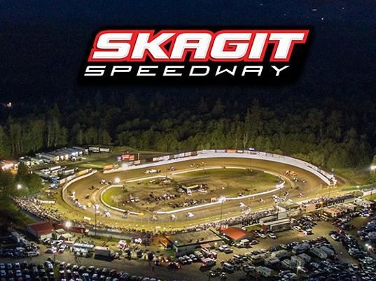 Aerial image and logo courtesy of Skagit Speedway, Facebook