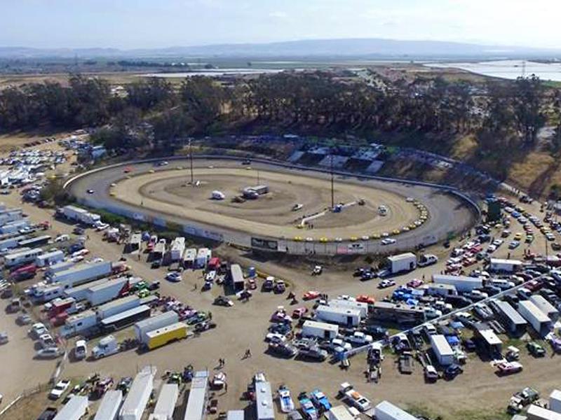 Aerial photo of Santa Maria Raceway. Courtesy of Santa Maria Raceway, Facebook