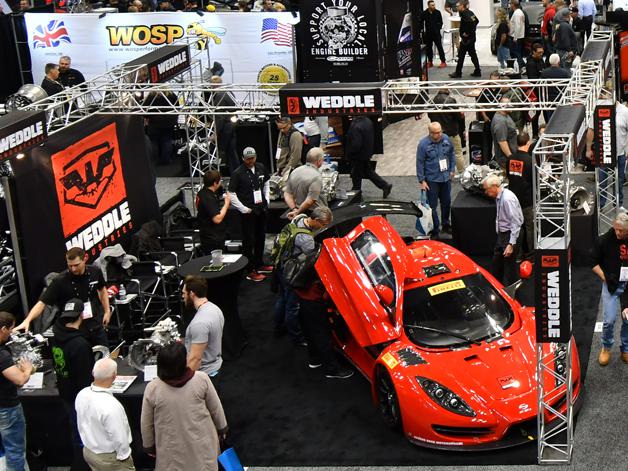 Performance Racing Industry (PRI) Trade Show floor