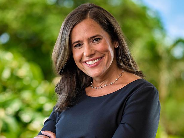 Sara Greenstein headshot, BorgWarner logo