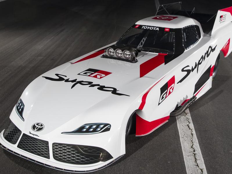 2022 NHRA Toyota Funny Car body