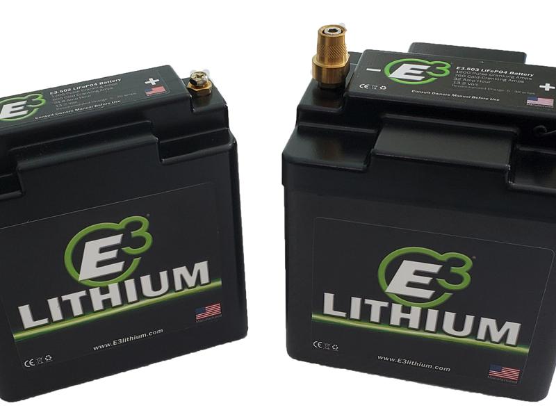 E3 Spark Plugs Announces Giveaway, New Line Of Motorsports Lithium Batteries 