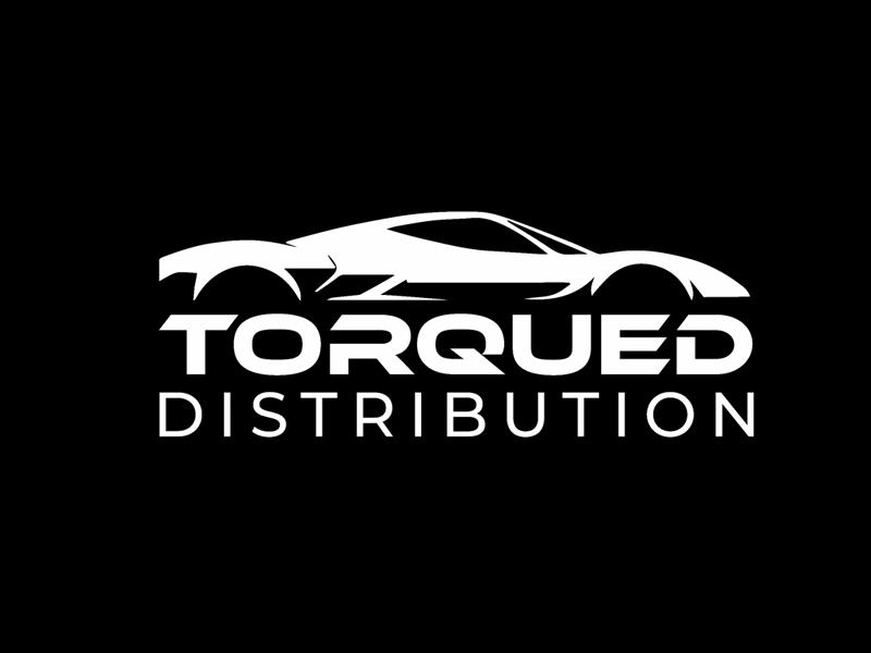 Torqued Distribution logo, head-and-shoulders image of Alessandra Holmes