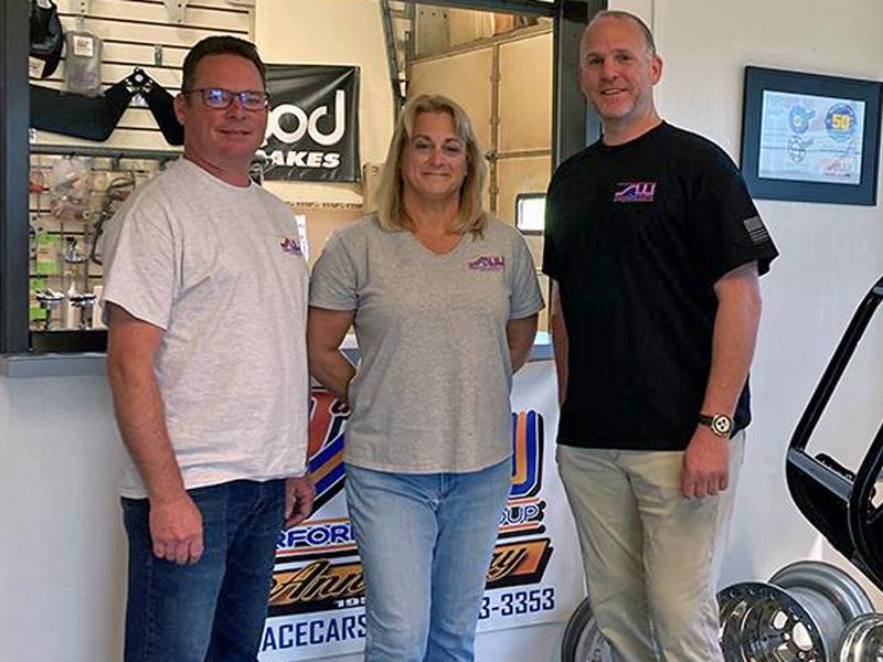 Ken Wible, Terri (Weney) Gdowik, and Jay Lankford