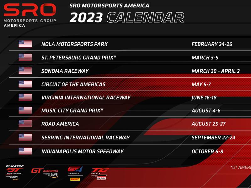 Image courtesy of SRO Motorsports Group