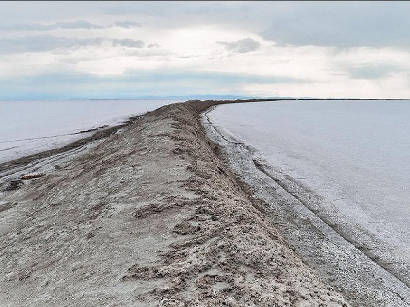 Bonneville Salt Flats breaches
