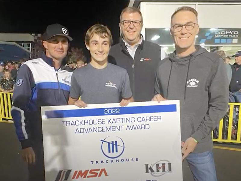 Trackhouse Karting Career Advancement Award