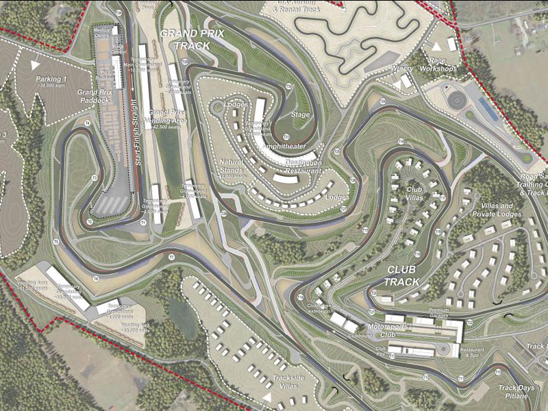Flatrock Motorsports Park and Motorclub in Westel, Tennessee