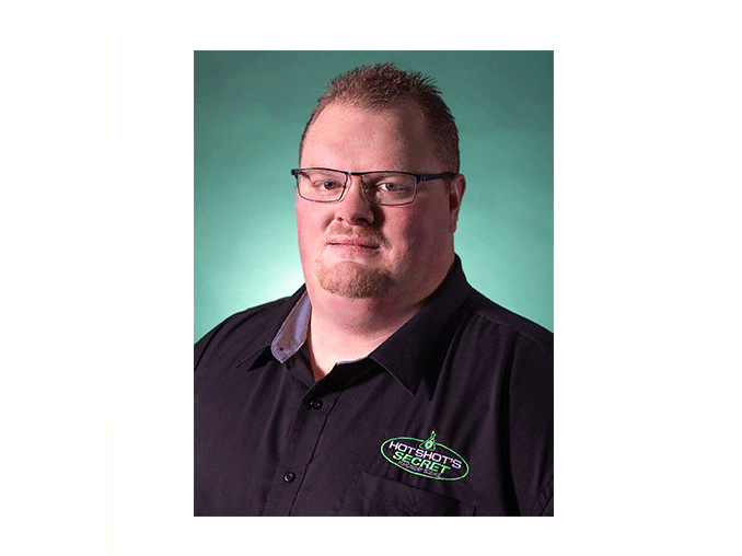 Josh Steinmetz headshot, LSI logo