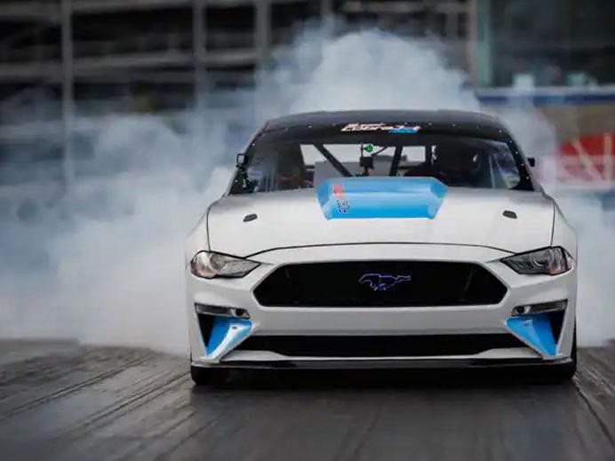 Ford Performance Unveils Electric Mustang Super Cobra Jet 1800. Photos courtesy of Ford Performance
