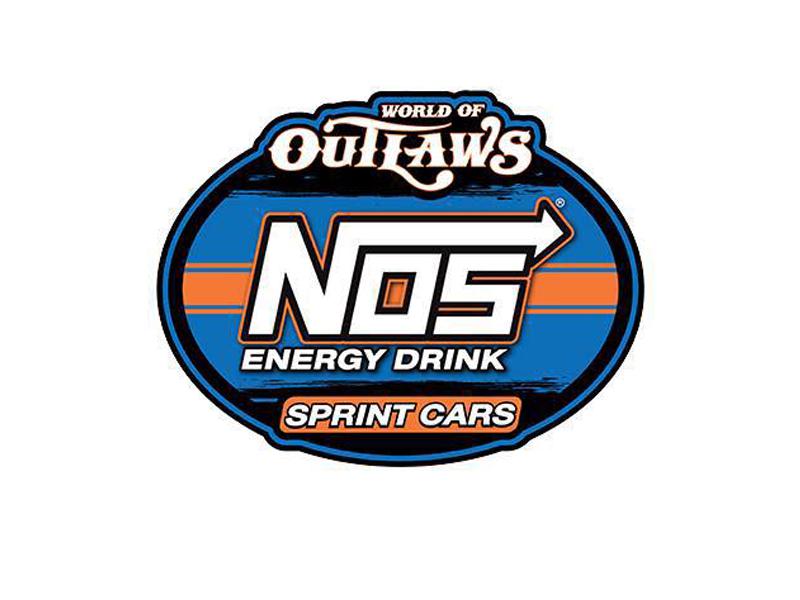 NOS Energy Sprint Cars World of Outlaws logo