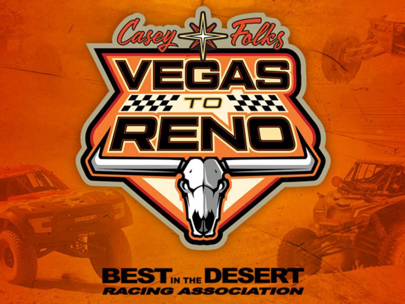 'Casey Folks Vegas to Reno' logo