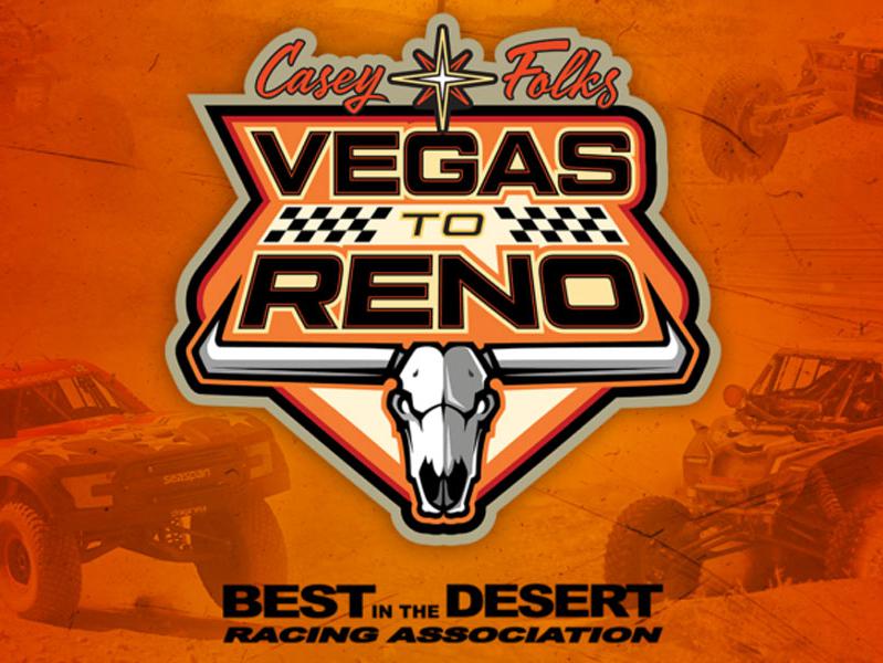 'Casey Folks Vegas to Reno' logo