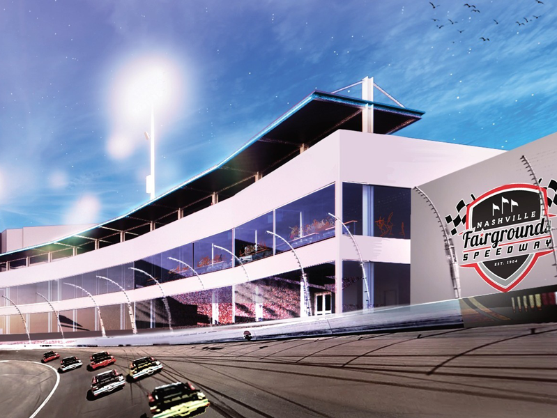 Renderings Unveiled for Restored Nashville Fairgrounds Speedway