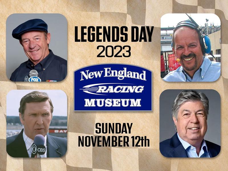 New England Racing Museum to Honor Four Broadcasters During 2023 Legends Day