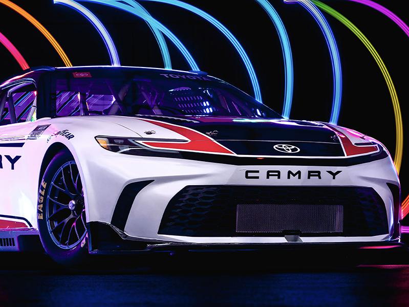 The new Toyota Camry XSE for the NASCAR Cup Series