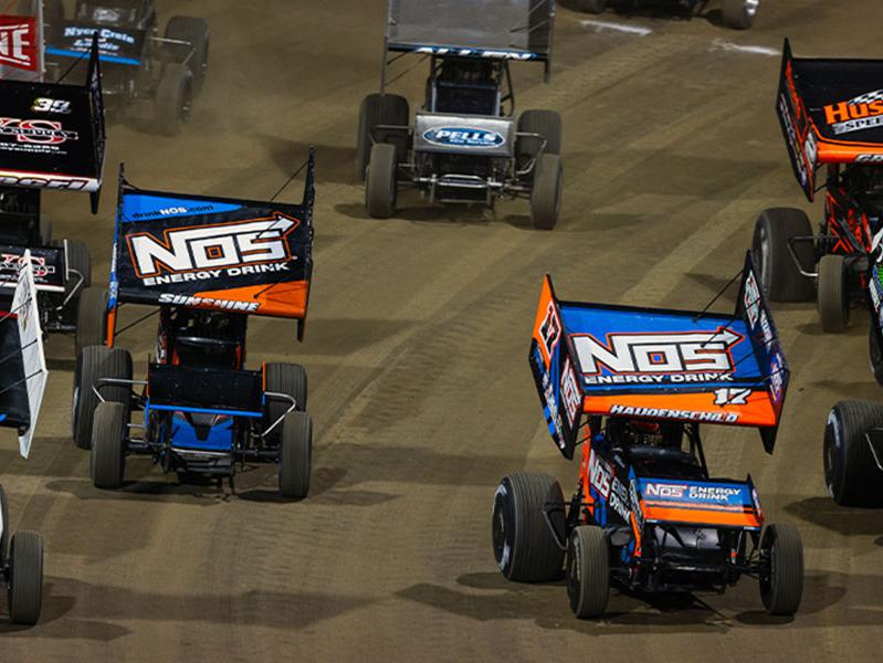 World of Outlaws Sprints on track