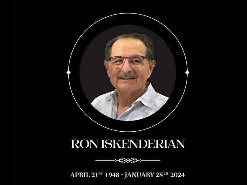 Industry Mourns Passing of Ron Iskenderian, 75