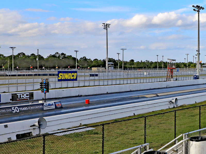 Photo of Palm Beach International Raceway PBIR in Florida, 2018. Photo courtesy of Shutterstock