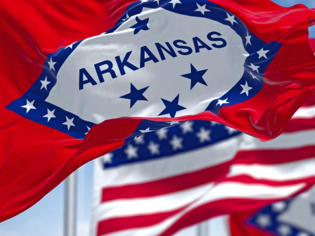 Arkansas flag. PRI and SEMA Engaged in Fierce Arkansas Battle to Protect Grassroots Racing