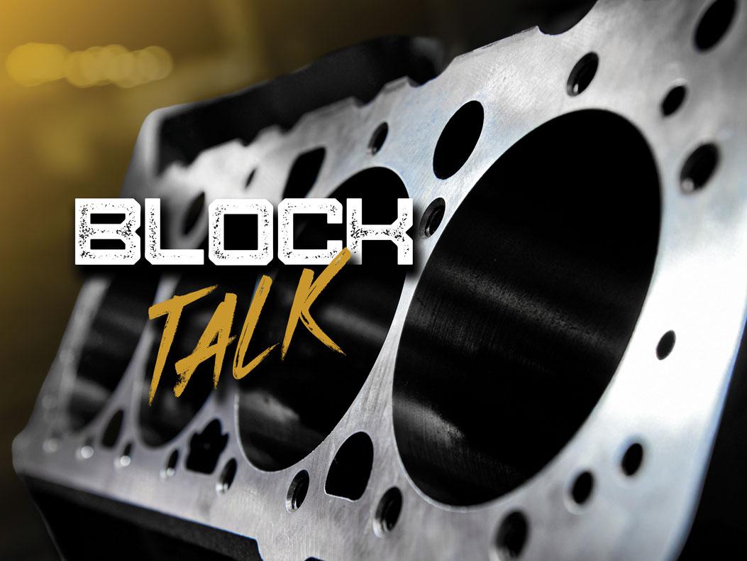 Block Talk: Choosing a Motorsports Engine Block graphic for PRI Magazine